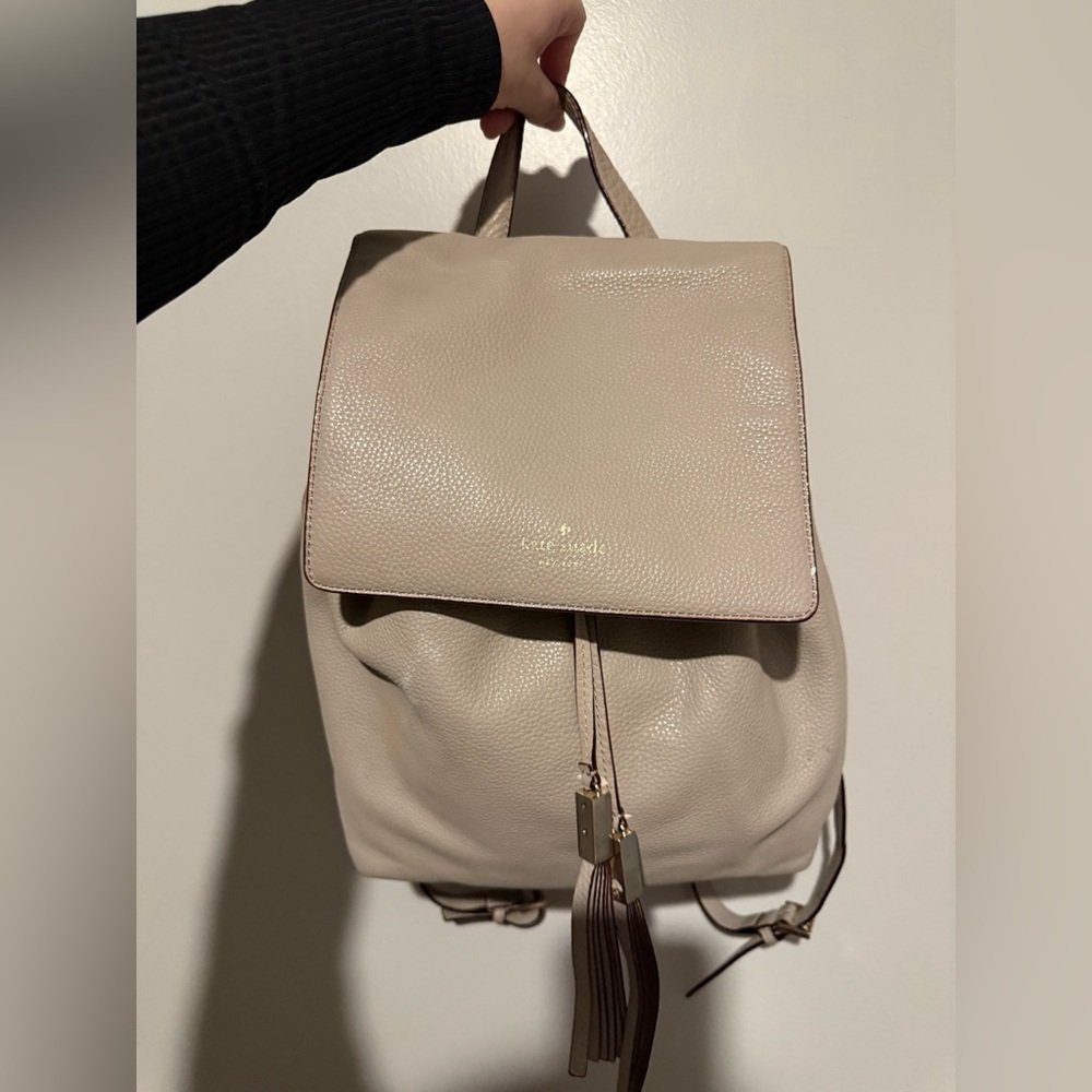Kate Spade Tan Backpack